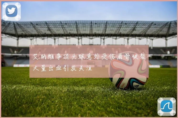 艾纳维争顶头球意外受伤眉骨破裂大量出血引发关注